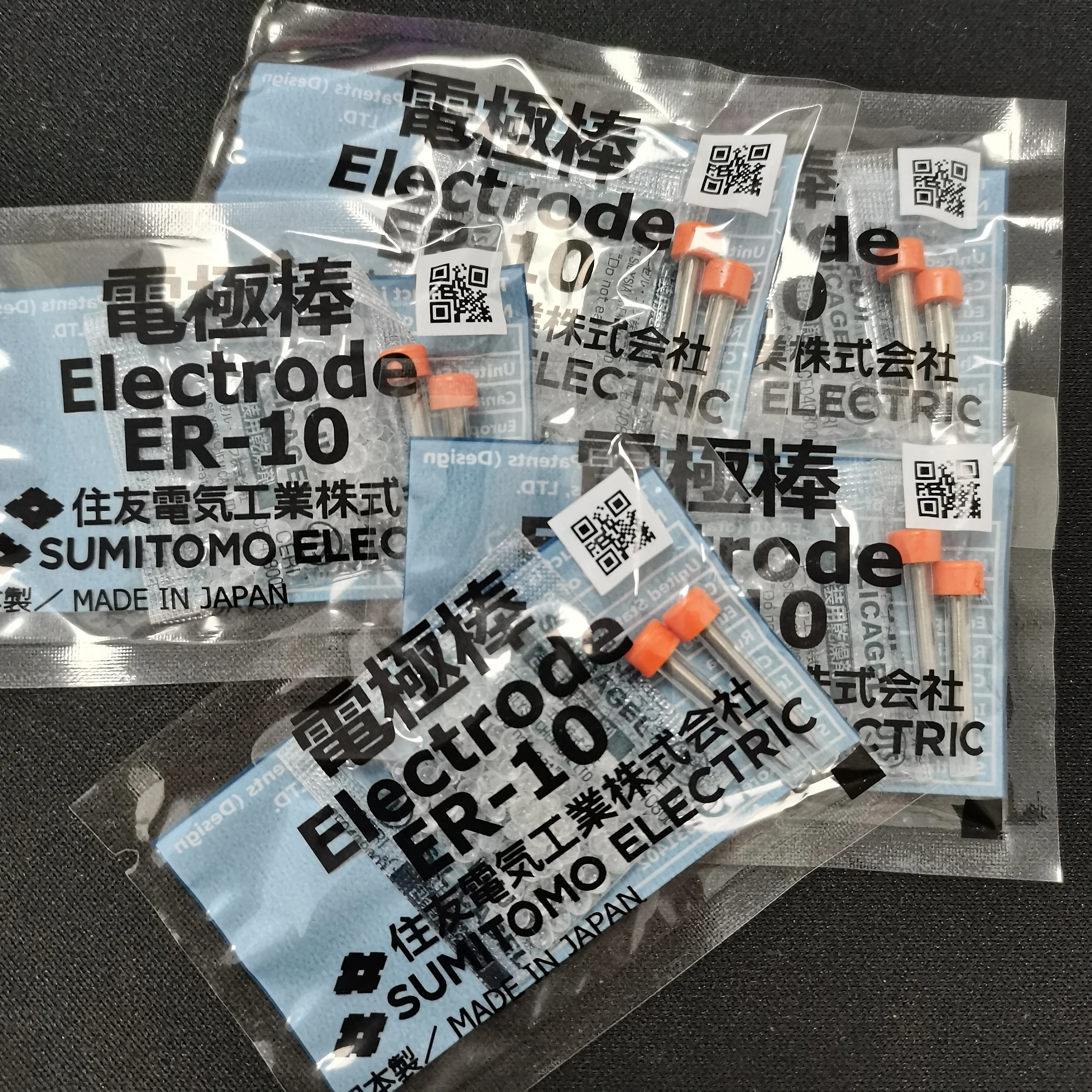 5 pairsER-10 Electrode Sumitomo T-39 Type-66 T-81C 82C Z1C 71C TYPE-81M12 T-400/600CFiberFusionSplicerWeldingElectrodesRod ER-10