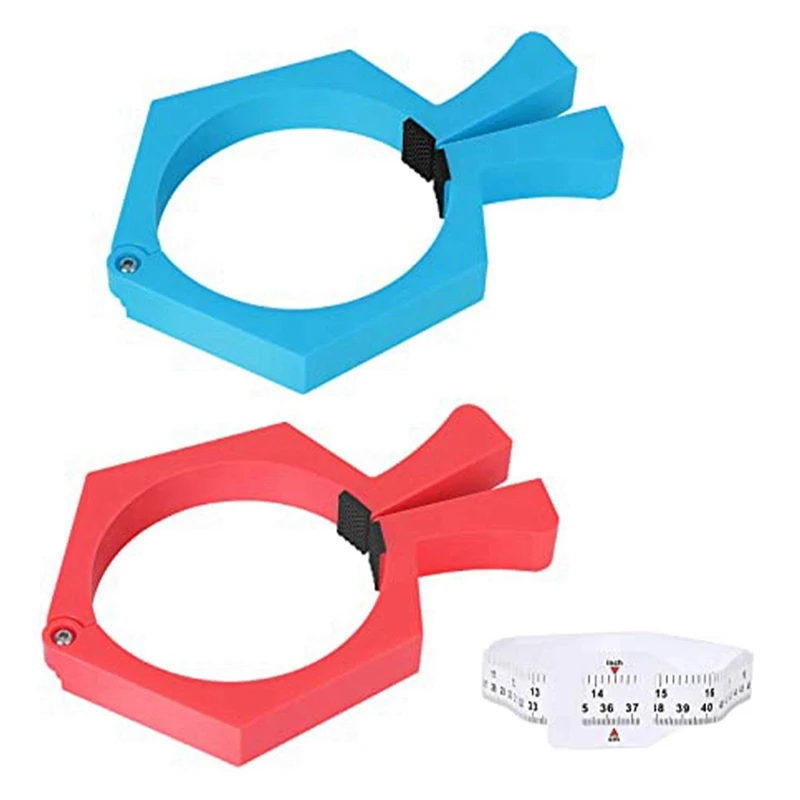 

Tumbler Clamp And Tumblers Width Measuring Ruler Perfect Tool Blue & Pink Plastic