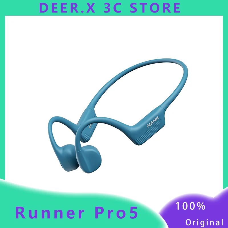 Bluetooth-наушники Nank Runner Pro5 с костной проводимостью профессиональные