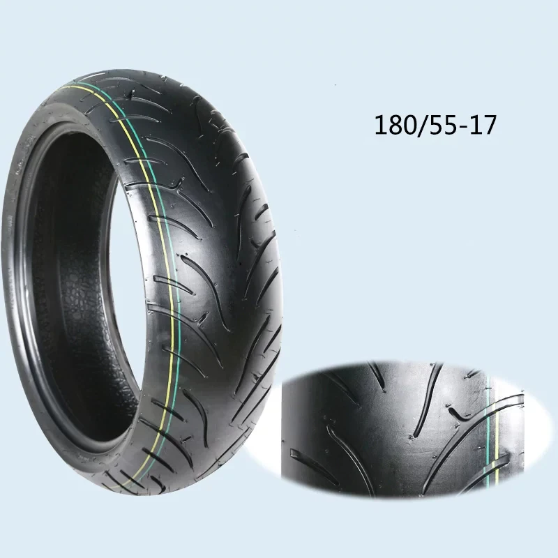 Фото Бескамерная мотоциклетная шина 17 дюймов для Yamaha, Benelli, Sundiro, Honda, Suzuki, Kawasaki, Loncin, KTM, BMW, Kayo 180-55-17 №3