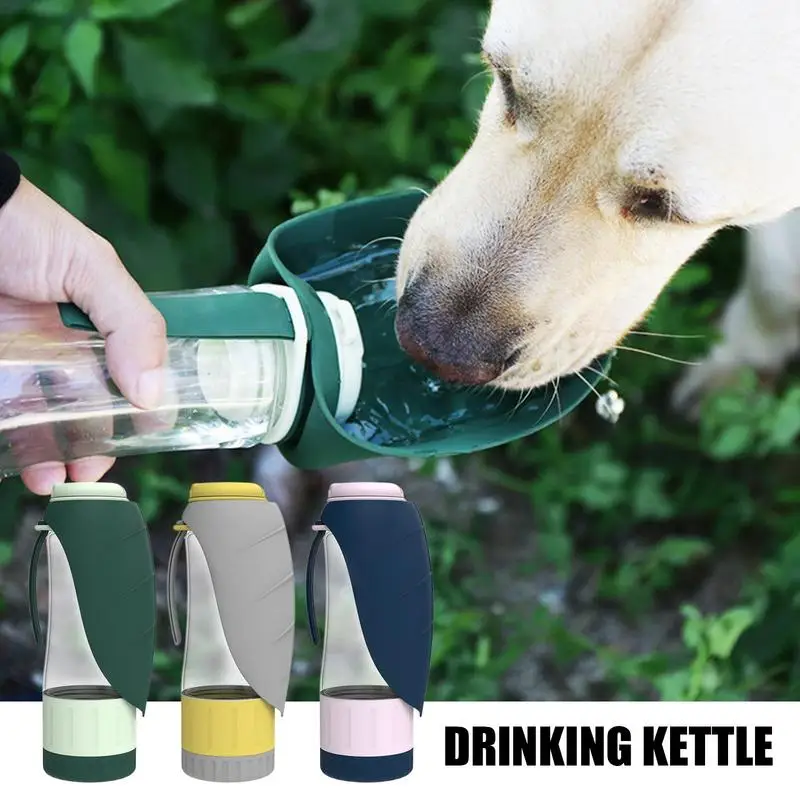 

Многофункциональная дорожная бутылка для воды для собак, Складная портативная миска для щенков, питьевой диспенсер для путешествий, товары...