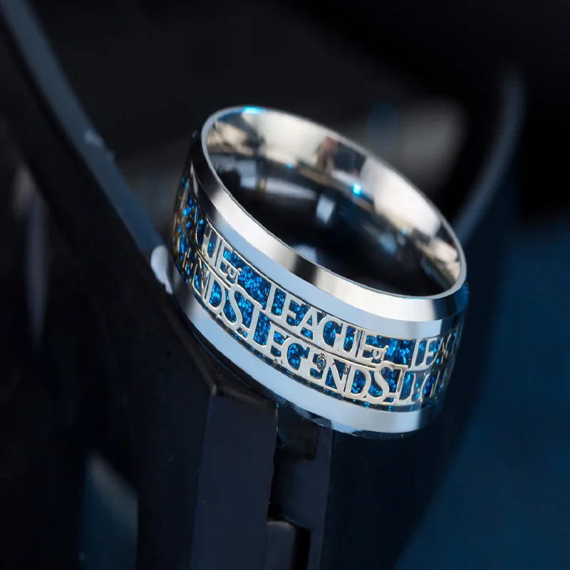 Модное кольцо из нержавеющей стали 316L Лига Легенд LOL