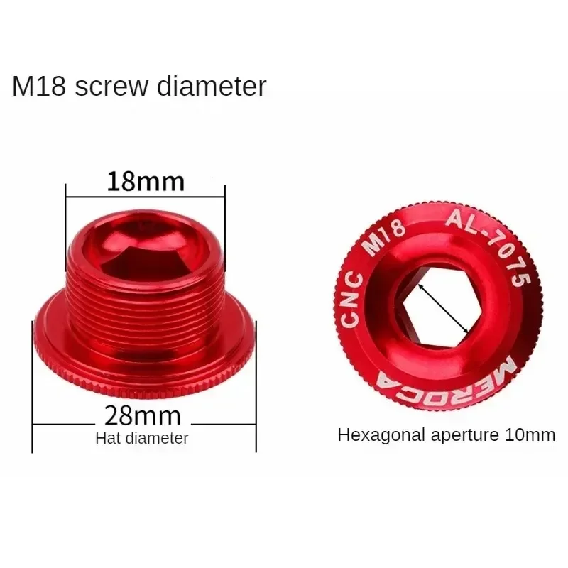 Велосипедные аксессуары для горных велосипедов Hollowtech кривошипный болт M18 M19 M20