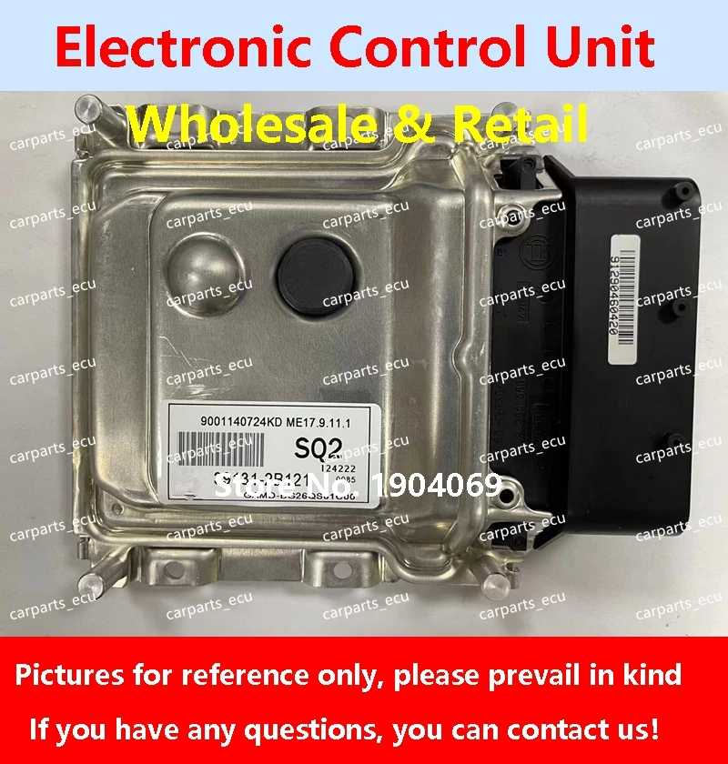 Компьютерная плата двигателя автомобиля Hyundai KIA/ECU/ME17.9.11.1 39130-2B581 MSM5/39131-2B121 SQ2/39112-04028