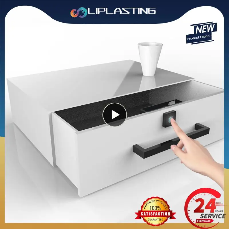 

1/2/3PCS Smart Fingerprint Lock Drawer Lock Shoe Cabinet Letter Box Fingerprint Lock Semiconductor Fingerprint Lock Anti-theft