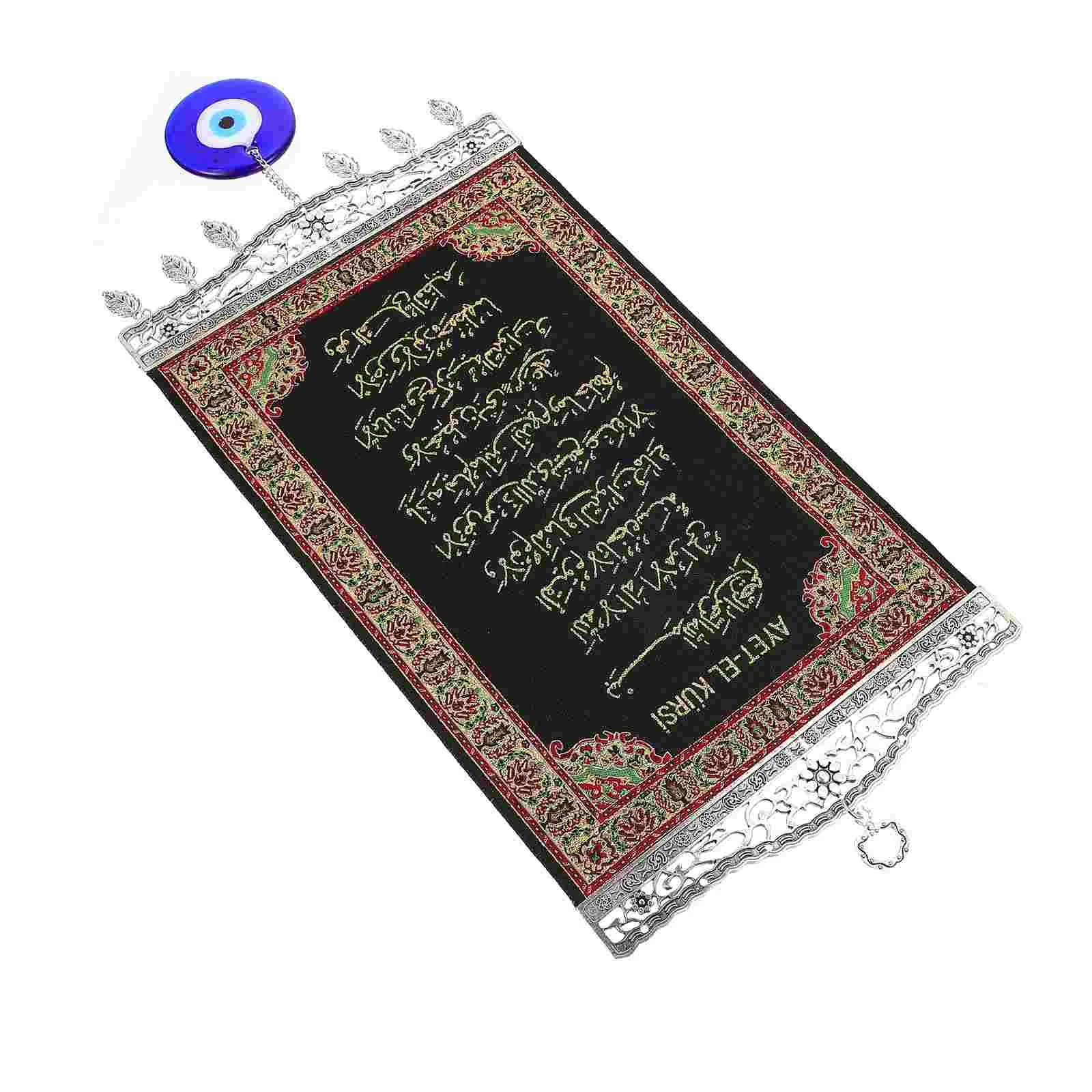 

1pc Turkish Wall Hanging Cloth Indoor Hanging Decor Wall Blue Eye Tapestry