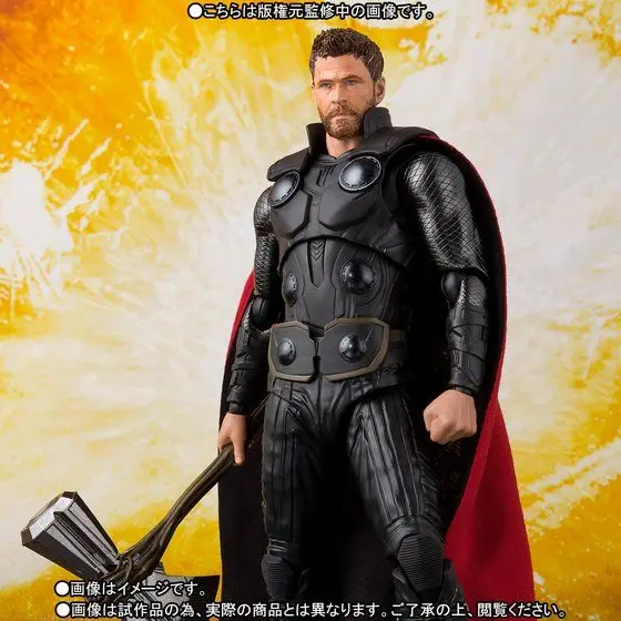 

Marvel Avengers Super Hero Thor Figure with Stormbreaker Infinity War BJD PVC Action Figure Collectible Model Toy