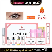 ICONSIGN Lash Lift Upgrade Version Lash Lift Kit Lash Perm Eyelash Enhancer Lash Lifting Set Eye Makeup Tools Dropshipping