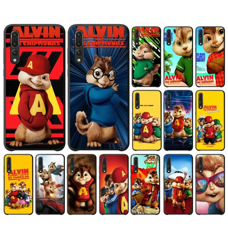 

Disney Alvin Phone Case for Huawei P30 40 20 10 8 9 lite pro plus Psmart2019