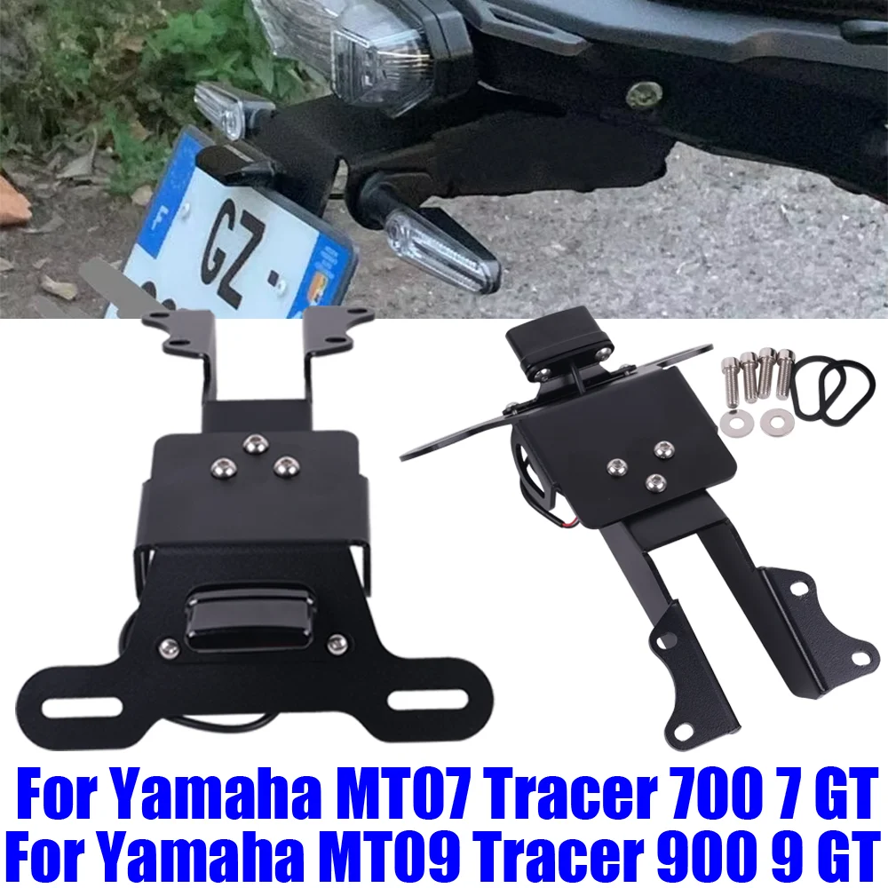 Держатель номерного знака для YAMAHA MT07 MT-07 Tracer MT09 MT-09 7 700 900 9 GT 7GT 700GT 9GT 900GT Tail Tidy Fender