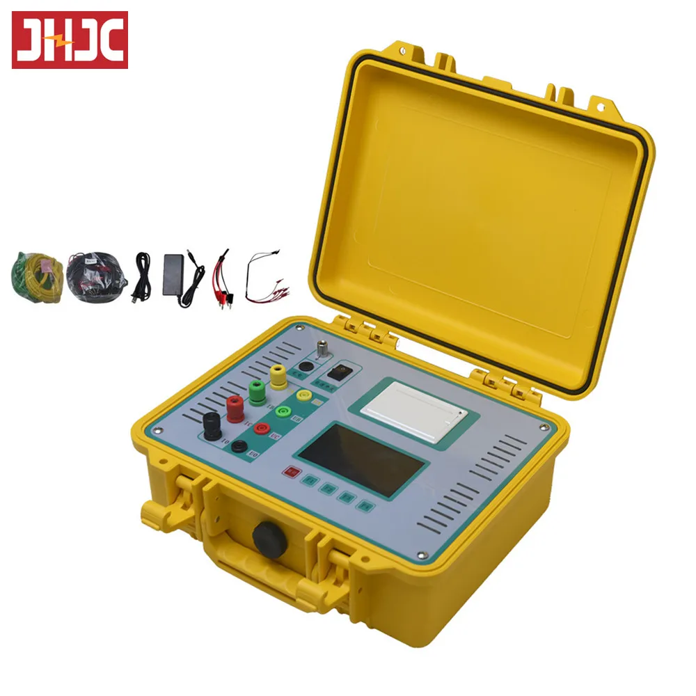 

High Quality Cable And Wire Digital DC Resistance Tester Apparatus 3 Three Phase Transformer Winding Resistance Test Meter