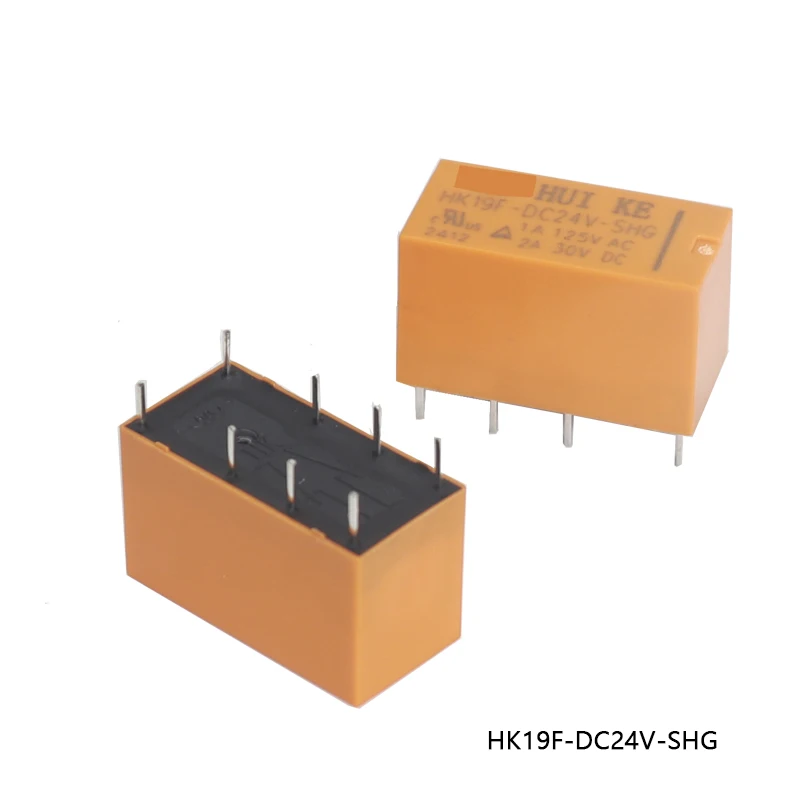 【5-1 шт.】HK19F-DC3V-SHG HK19F-DC5V-SHG HK19F-DC9V-SHG HK19F-DC12V-SHG HK19F-DC24V-SHG HK19F 3V 5V 9V 12V 24V 8PIN 2A Реле