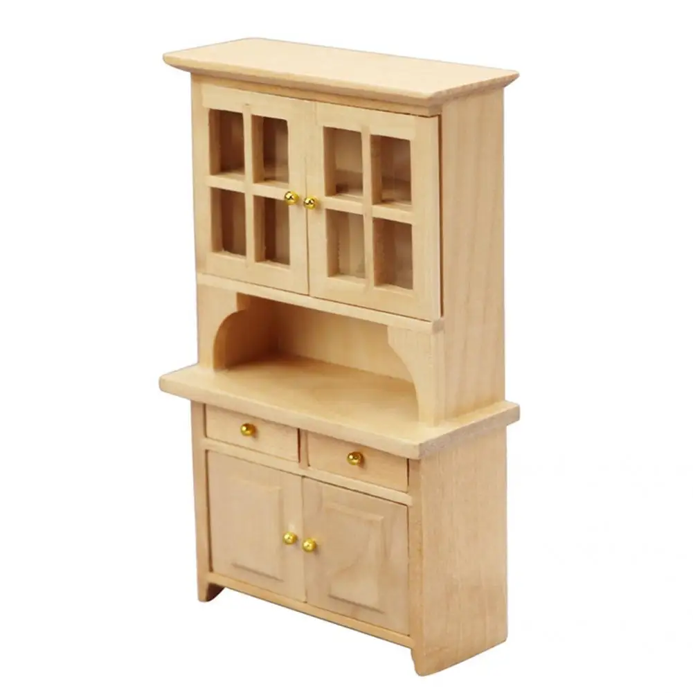 

Decoration Pretend Play 1/12 Scale Cabinet Model Dollhouse Furniture for Photo Props