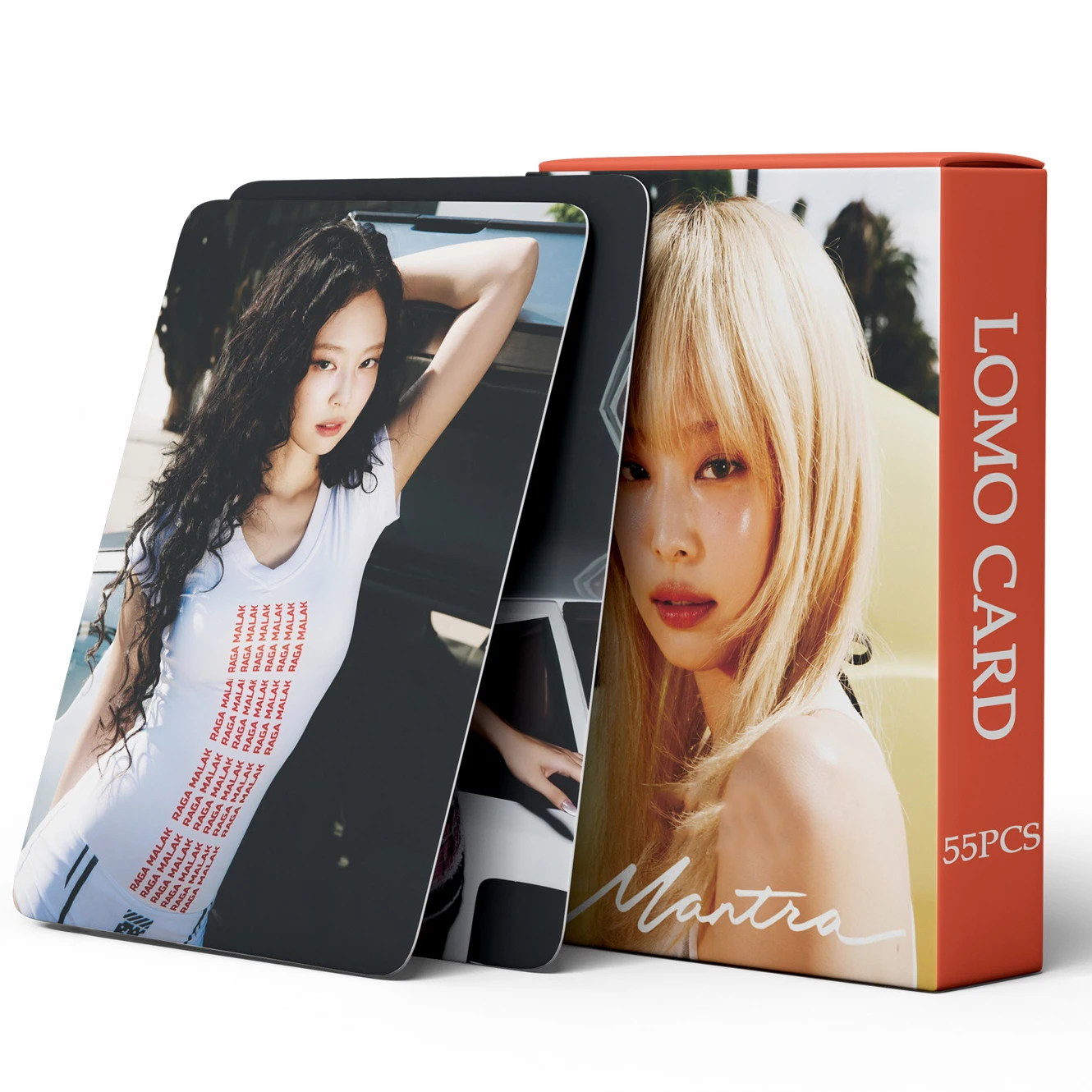 55 шт. Kpop Idol новый альбом APT MANTRA НОВЫЙ ЖЕНСКИЙ MOONLIT FLOOR ROSES LALISA Ломо-карта