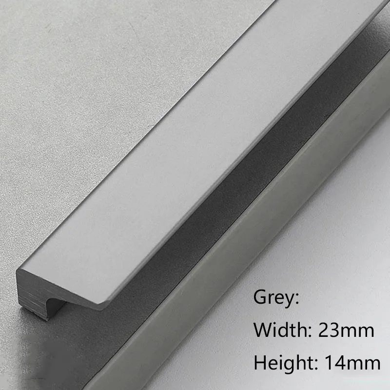 

80 мм-340 мм черные ручки для шкафа из алюминиевого сплава, ручки для кухонного шкафа, ручки для ящиков, мебельная ручка, фурнитура для дверей спальни