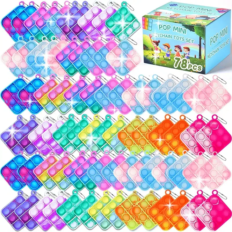 

Box Of 60 Food-grade Silicone Mini Bubbles Rodent Control Pioneer Decompression Toys