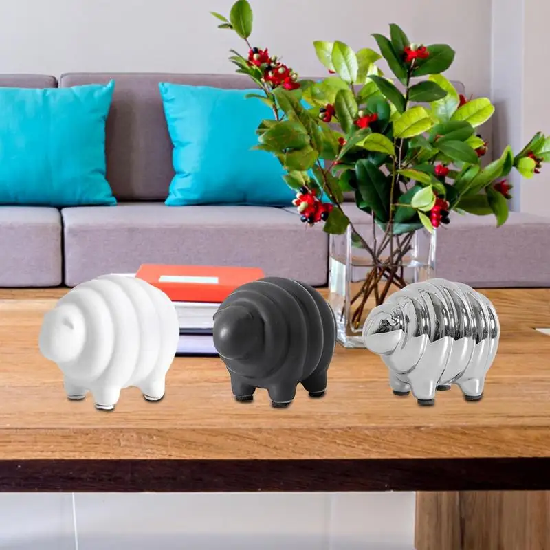 

Sheep Figurines Ceramic Sheep Figures Craft Animal Figurine For Living Room Bedroom Offices Desktop Decoration Gift For Sheep