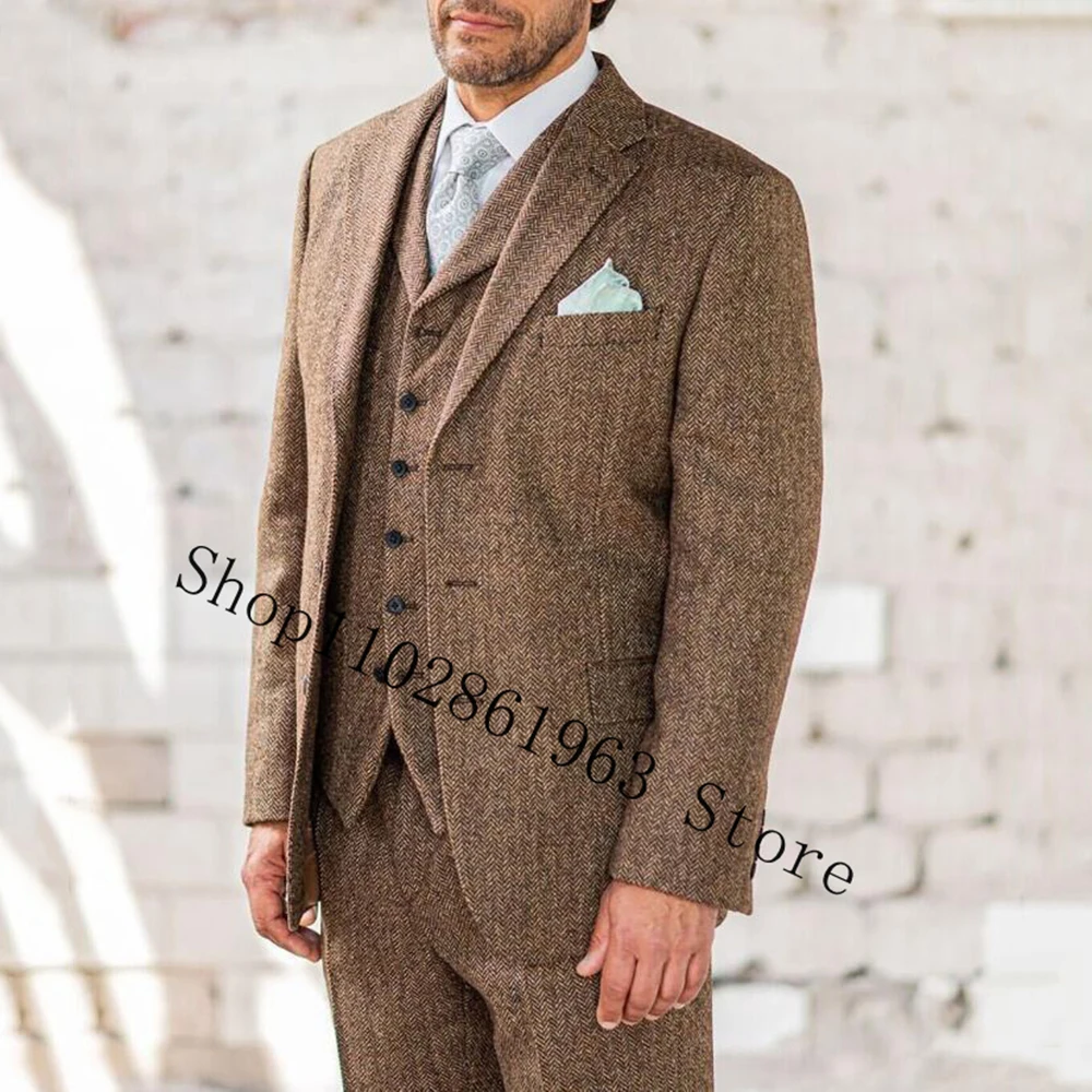 Рисунок 2 - Костюм твидовый в елочку для мужчин