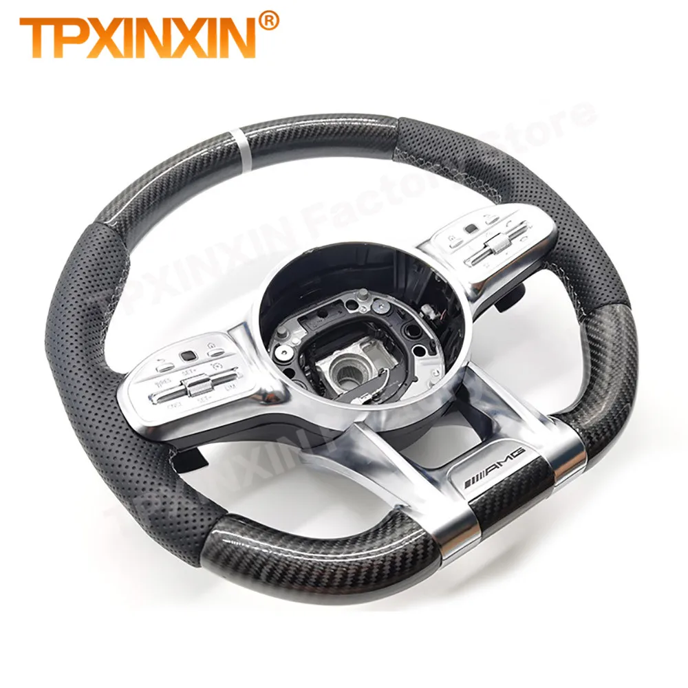 

Автомобильный руль в сборе для Mercedes Benz G Class C43 A45 CLS400 S65 G63 GLS450 GLC300 ML, модифицированные аксессуары для интерьера