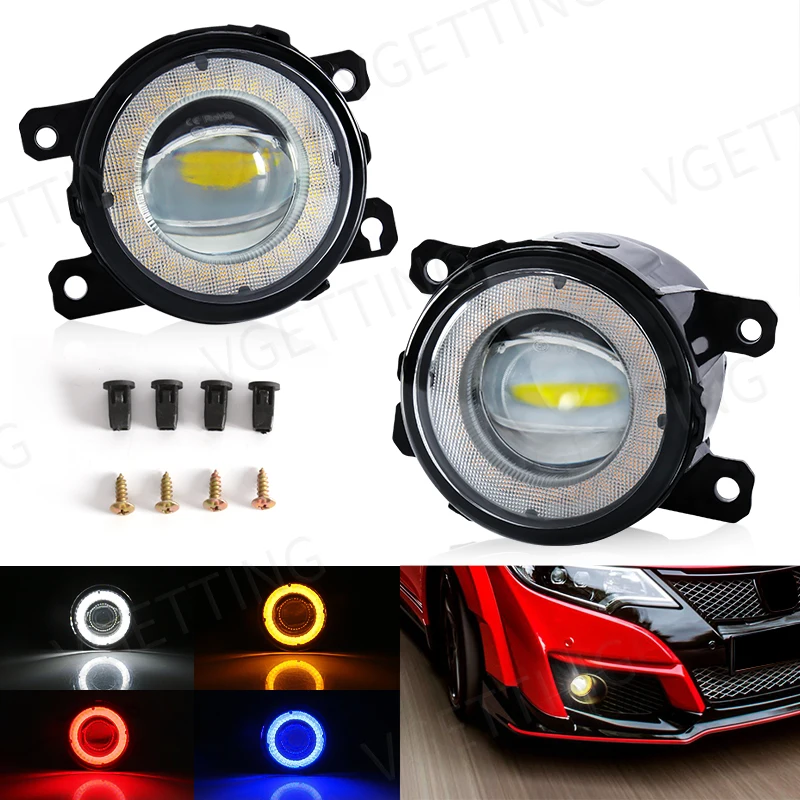 Фото Противотуманная фара Angel Eye для Ford Focus Fusion Fiesta Explorer C-Max Transit Tourneo EcoSport №1