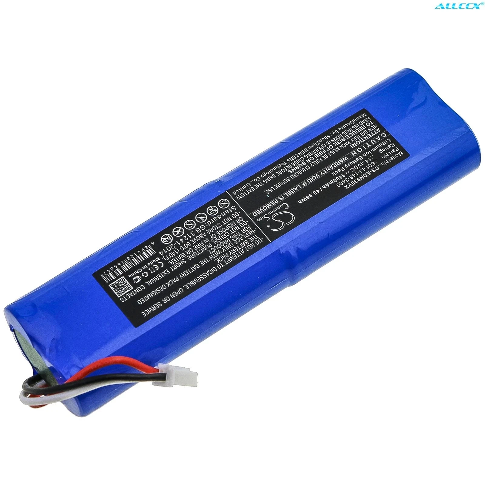 

2022 14.4V 14.8V 2600Mah 3400Mah Vacuum Battery For Ecovacs Deebot Ozmo 900 901 905 930 18650 Battery For Robot Vacuum Cleaner