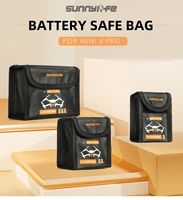 new for dji mini 3 pro battery explosion proof bag lithium battery safety storage bag flame retardant protective bag accessories