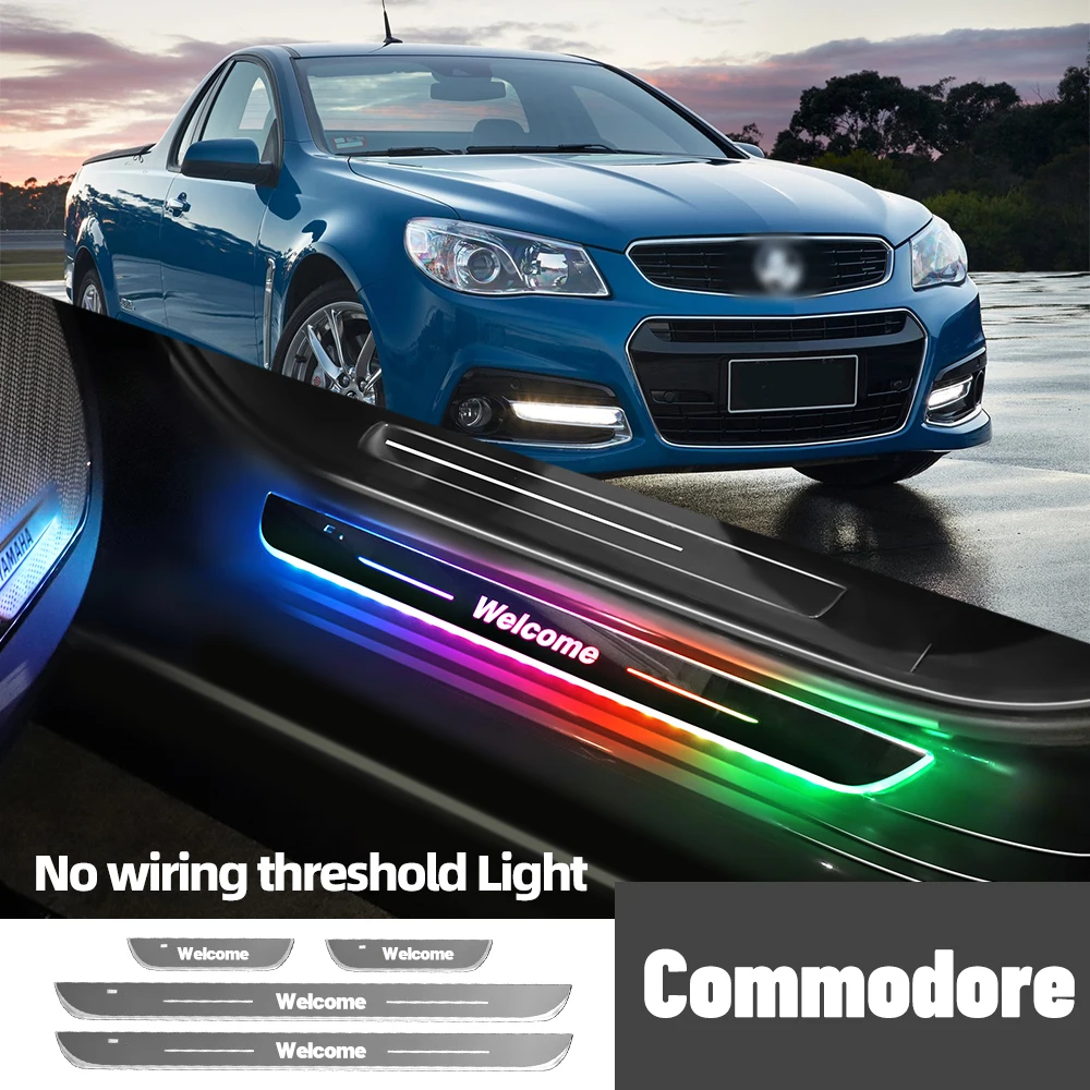 Для Holden Commodore VE VF 2006-2017 2014 2016 автомобильный порог индивидуальный логотип