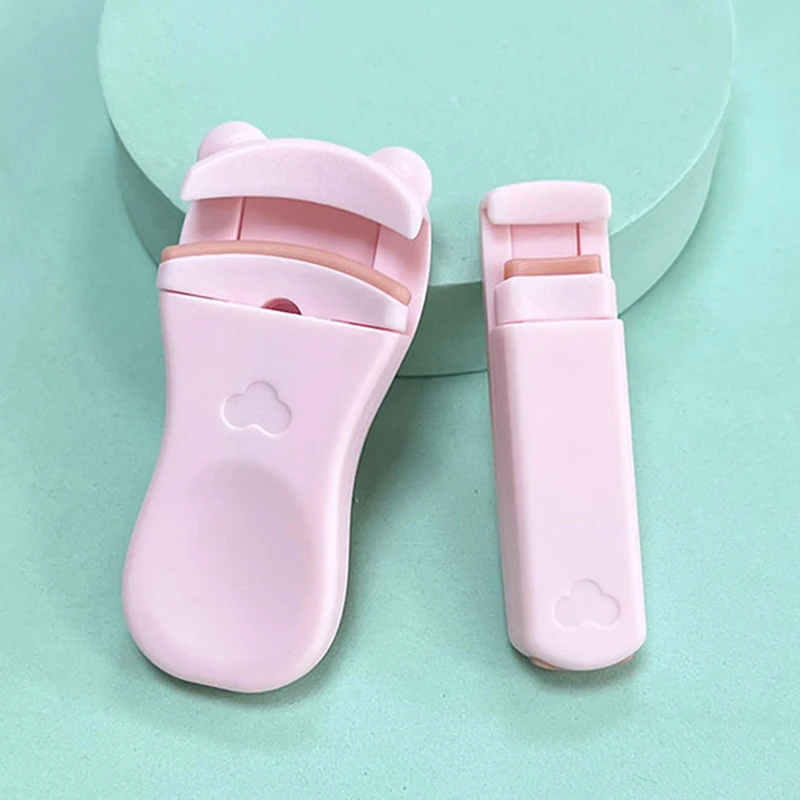 Щипцы для завивки ресниц начинающих мультяшный дизайн компактные портативные