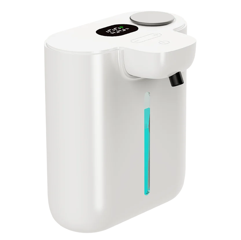 

Автоматический дозатор жидкого мыла, 500 мл, 4 передачи, настенное крепление, умный дисплей, бесконтактный датчик, дозаторы пены, ручная стиральная машина