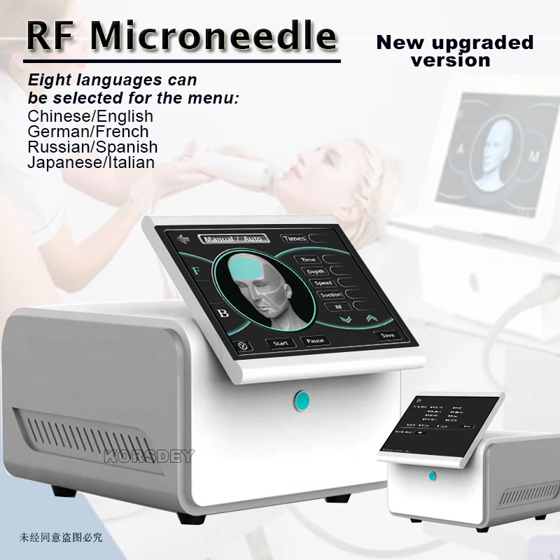 Fractional RF Microneedle Machine Lift Skin Rejuvenation  Microneedle RF Acne Scar Stretch Marks Wrinkles Removal Beauty Machine