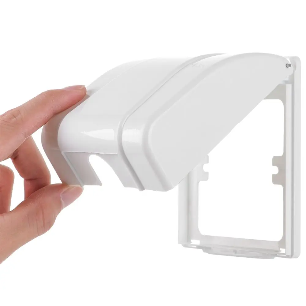 

Bathroom Supplies Waterproof Safety Power Outlet Sockets Socket Protector Splash Box Electric Plug Cover