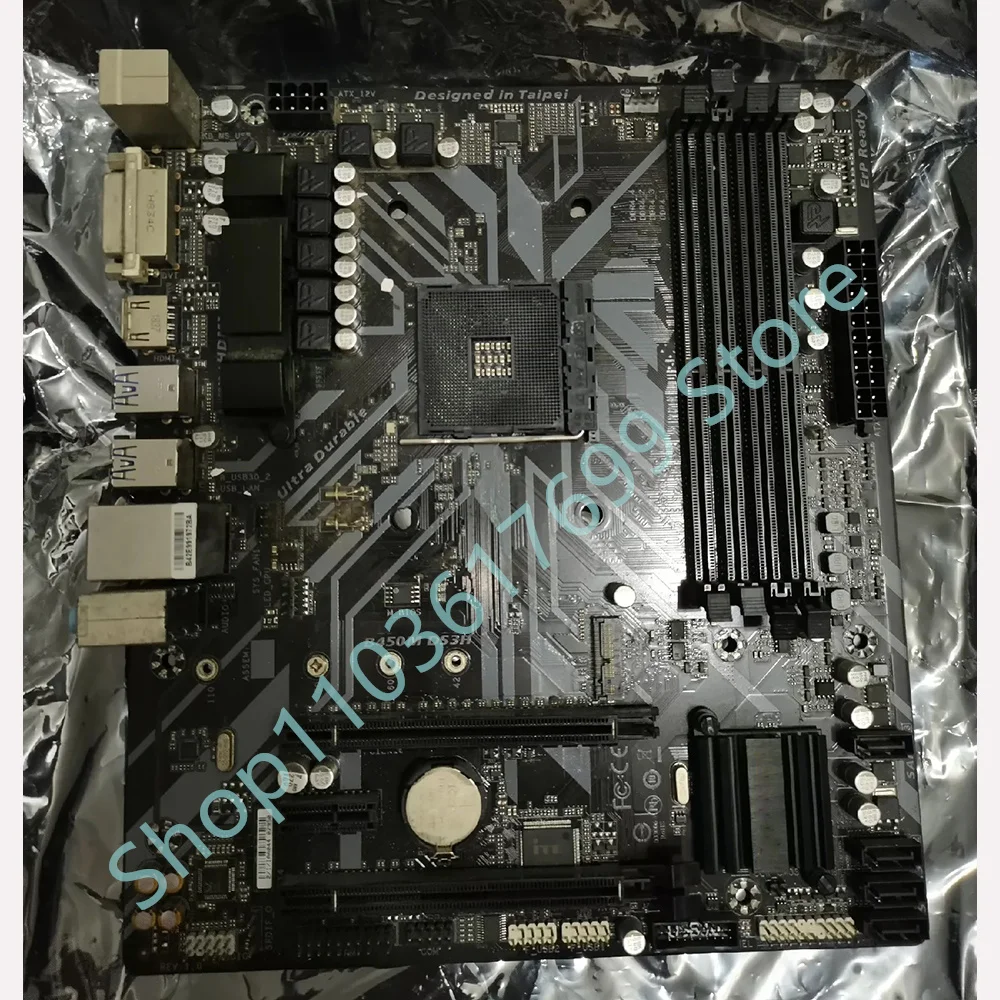 Материнская плата для Giga-byte B450M DS3H Micro-ATX AM4 B450 HDMI M.2 DDR4