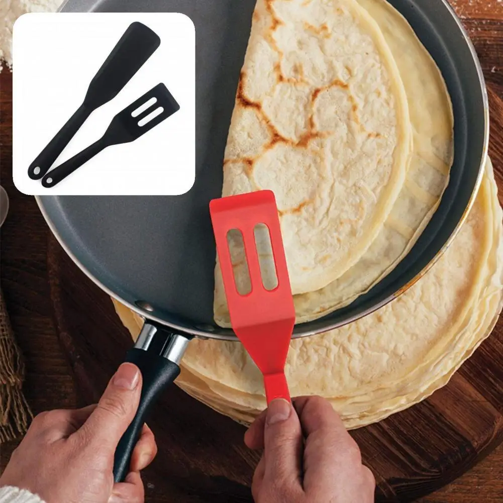 

2Pcs/Set Spatula Set Convenient Lightweight with Hanging Hole Kitchen Tools Baking Spatula Cooking Shovel