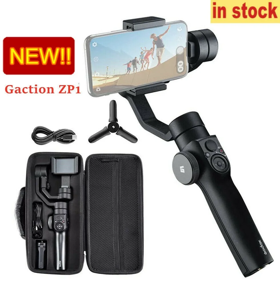 

3-осевой шарнирный стабилизатор ZP1 для смартфонов, автоотслеживание для смартфонов Samsung, Huawei, Iphone, Vlog, Youtube, Tik, видеозапись