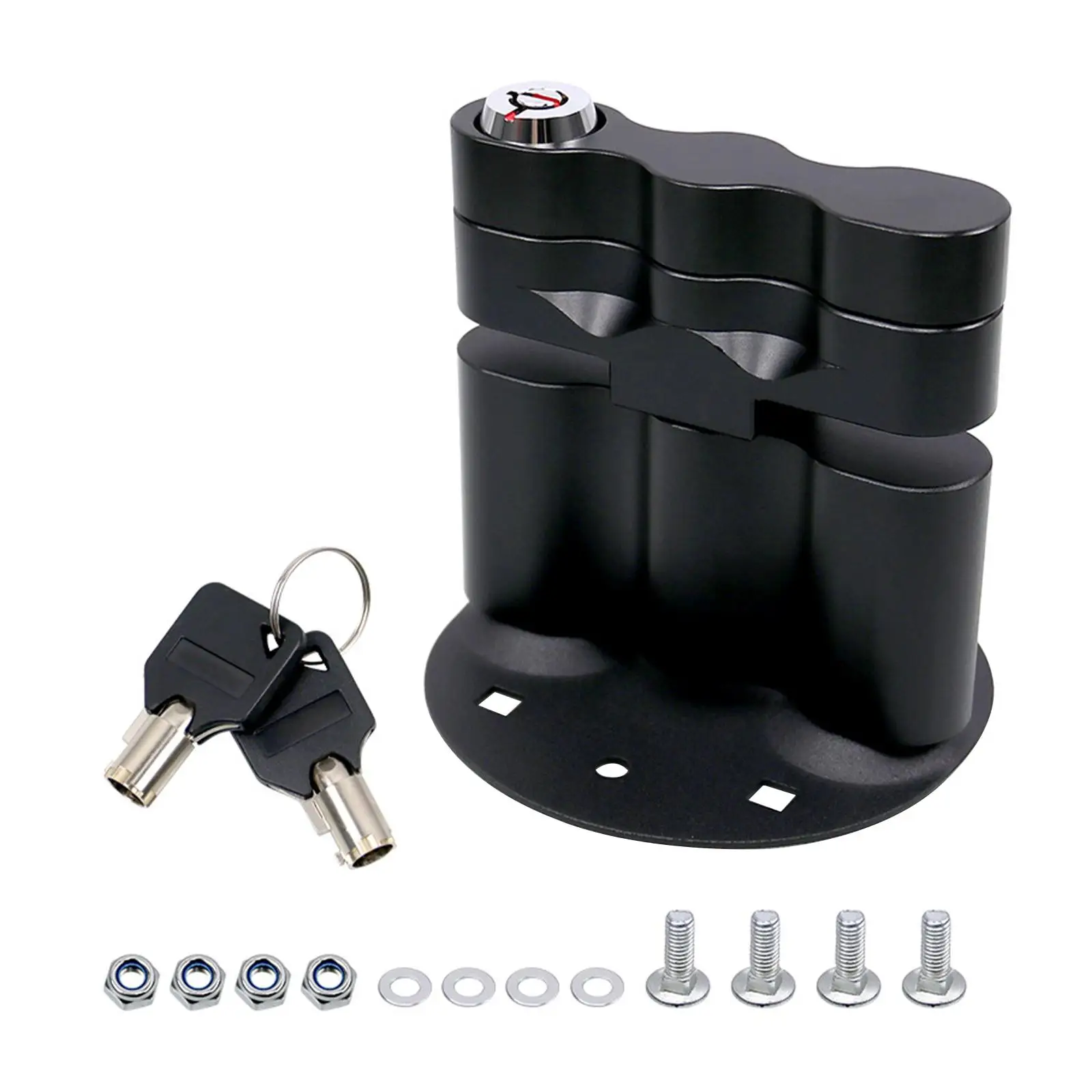

RX Fuel Pack Locking Mount Lock Gas Container Mounting Bracket Vehicle Repair Parts Professional Gas Tank Cans Lock Replacement