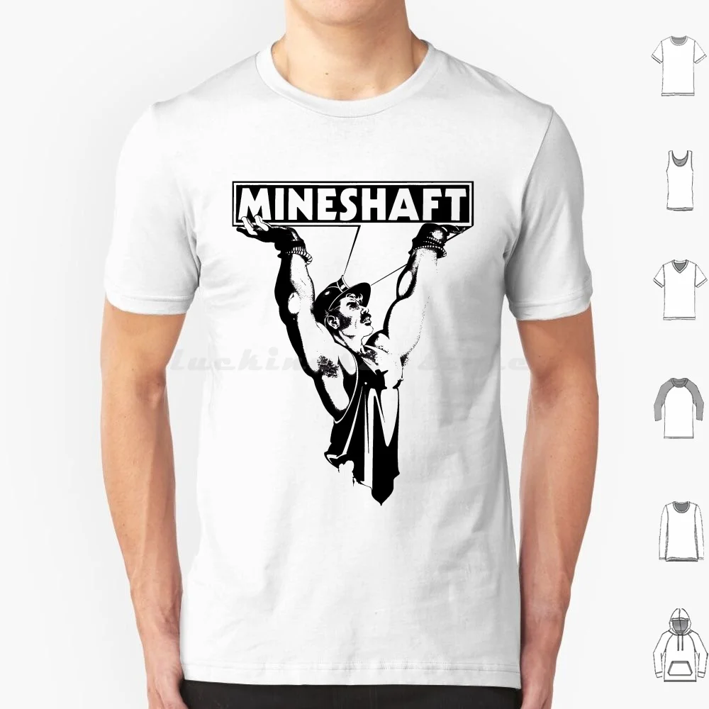 Mineshaft Vintage Nyc T Shirt Big Size 100% Cotton New York Mine Bar Club 80s 70s 1980s Kink Leather Daddy Sir