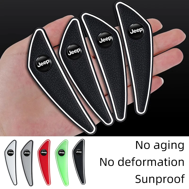 Наклейки с защитой от царапин автомобильная полоса бампера для Jeep Renegade Compass Grand