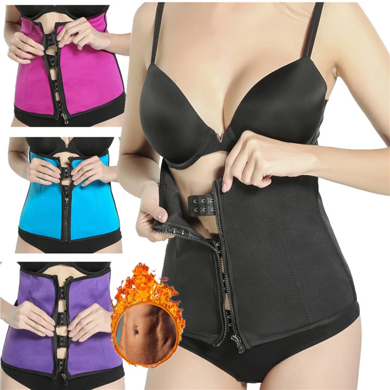 

Women Shaperwear Waist Trainer Neoprene Belt Weight Loss Cincher Body Shaper Tummy Control Strap Slimming Sweat Corset Plus Size