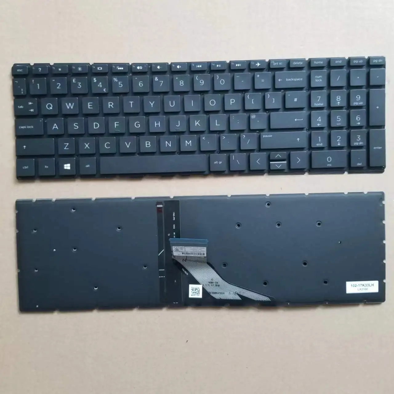 

New For HP Pavilion 15-da 15-db 15-dx 15-da1005dx 15-da0002dx Series UK Laptop Keyboard Black With Backlit L81042-031