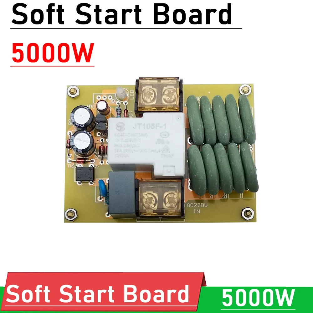 5000W Power Amplifier Soft Start Board AC 220V High-power Isolation Transformer Soft Starter Reduce Start-up Current Impact new