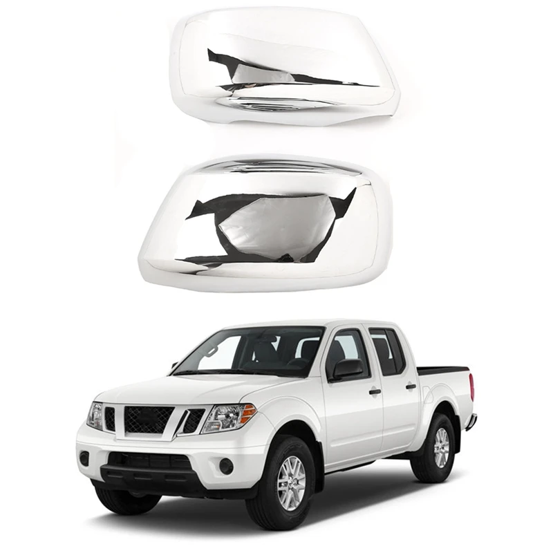 

Хромированные автомобильные аксессуары, чехлы для автомобильных зеркал заднего вида, крышки для боковых крыльев зеркал для 2005-2021 для NISSAN Frontier 2005-2012 Pathfinder