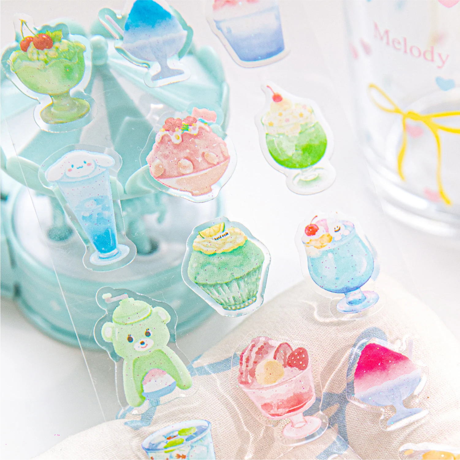 8 упаковок/партия декоративные эпоксидные наклейки