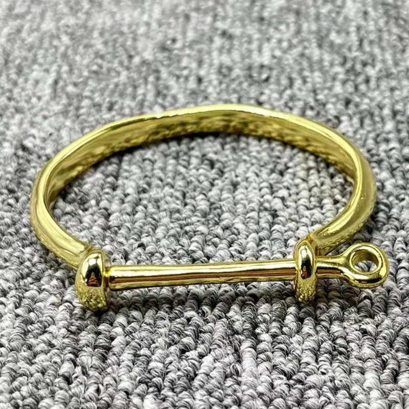 

2022 новый изысканный модный Гальванизированный серебро 925 пробы 14K Изысканный роскошный браслет ювелирные изделия праздничный подарок