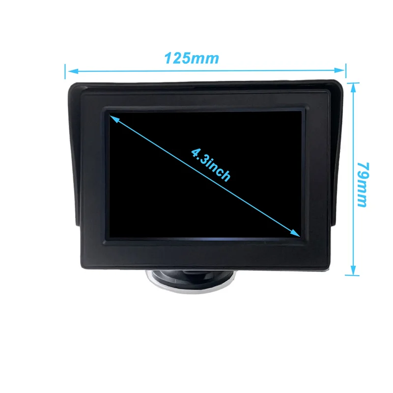 

4.3 Inch HD Car Baby Rearview Monitor Mirror Night Vision Camera Infant Rear Display for Car Truck