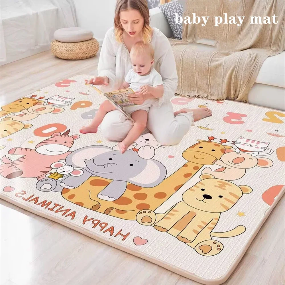 

Children's Safety Mat Rug Non-toxic High-quality 2023 EPE Baby Activity Gym Baby Crawling Play Mats Carpet Baby Games 200x180cm