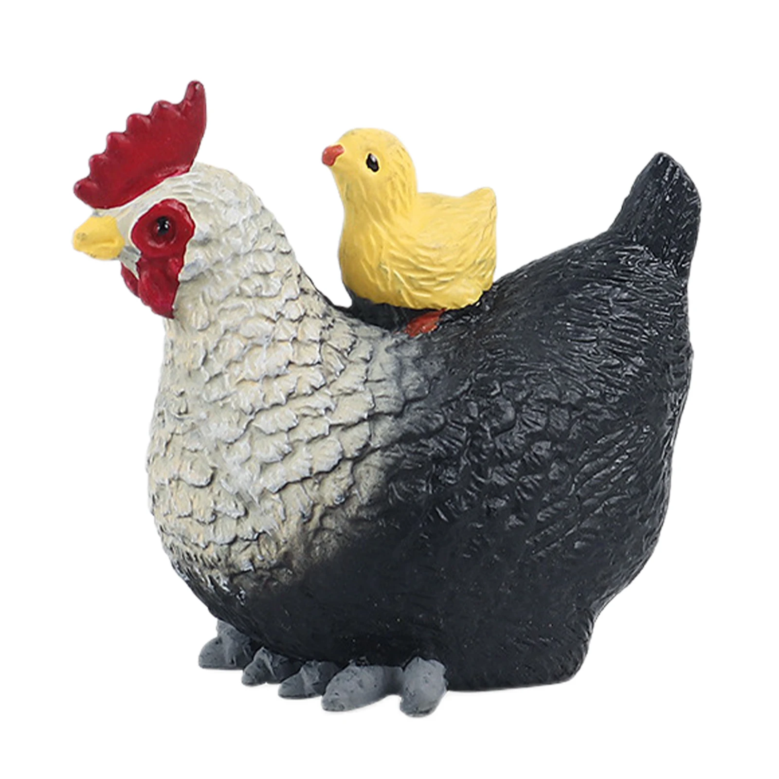 

Реалистичная куриная ферма, искусственное яйцо для курицы с цыплятами, милые миниатюрные обучающие игрушки для детей