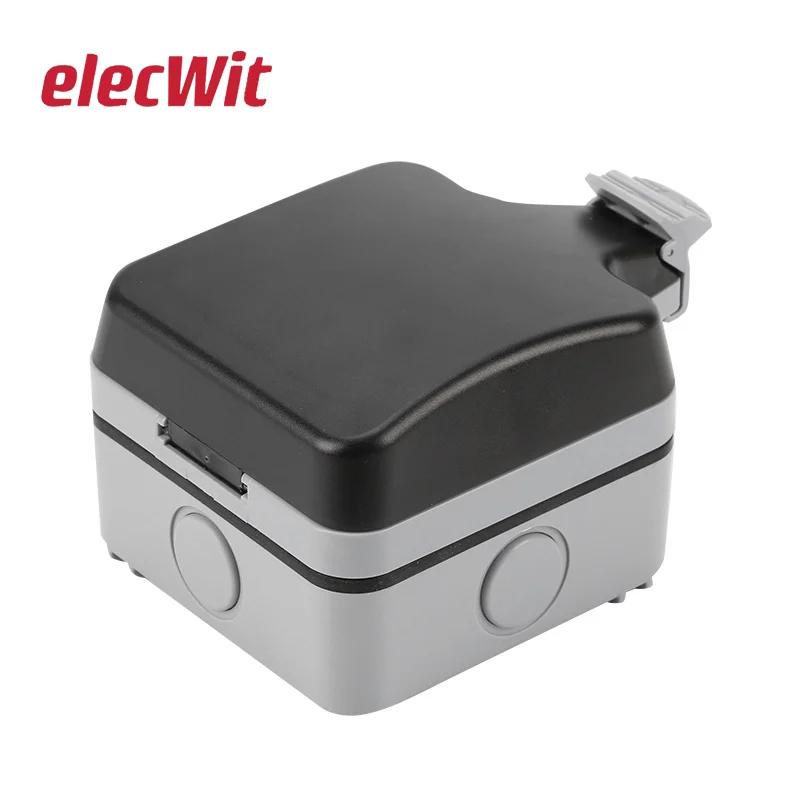 

switch socket 86 outdoor rain proof construction site garden waterproof one single empty box