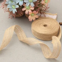 10m jute diy apparel sewing fabric webbing hemp webbing jute 0 6cm 9cm fishing line jute crafts packaging rope