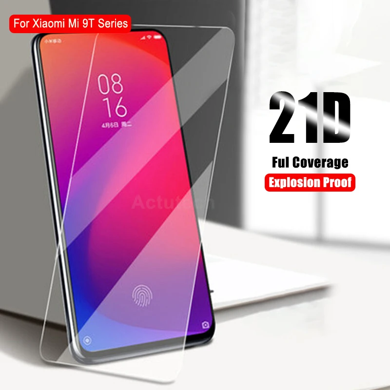 

9D стекло для xiaomi Mi 9T Pro Полное покрытие прозрачная HD пленка защита для Xiaomi Mi cc9 защита от отпечатков пальцев устойчивая к царапинам закаленна...