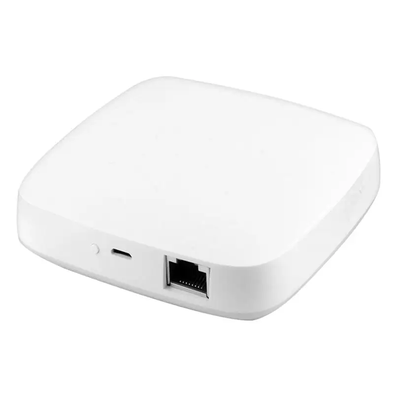 

ZigBee Gateway Smart Hub Wired Central Hub Device Internet Module Smart Home Accessory (White)